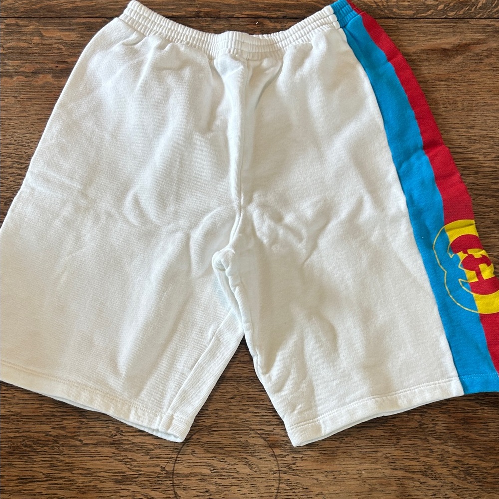 Gucci kids Men  Shorts with Red & Blue Side Stripe size 10